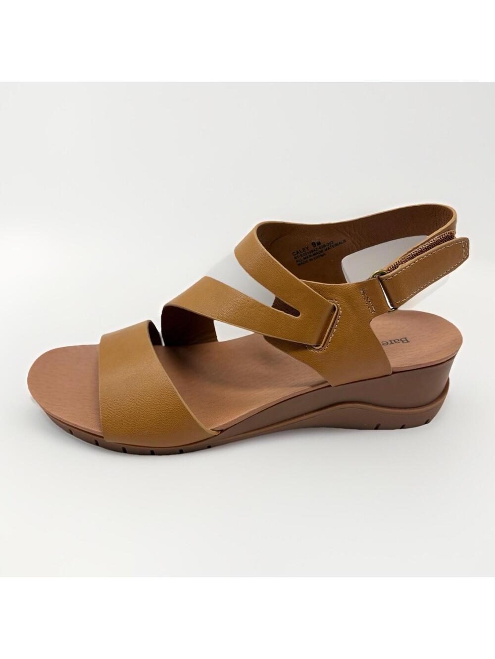 Baretraps Women’s Caley, Brown Wedge Sandals, Size 9 M Excellent Condition